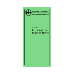 Le triangle de l'égocentrisme(Paquet de 10)