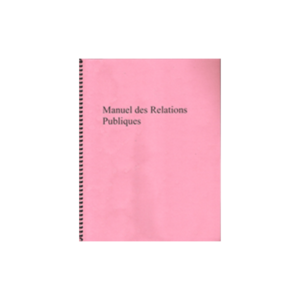 Manuel des relations publiques