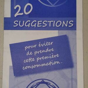 20 Suggestions.....(Paquet de 10)