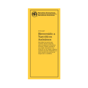 Bienvenido a Narcóticos Anónimos
