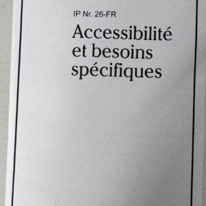 Accessibilité et besoins spécifiques(Paquet de 10)
